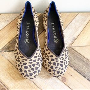 Rothy’s Leopard Spotted Flats